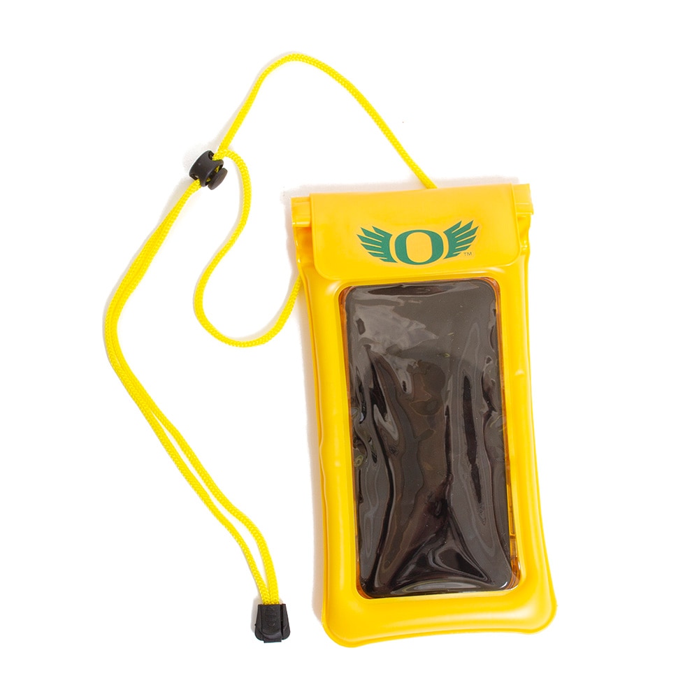 Classic Oregon O, Storm Duds, Yellow, Fashion Bag, Tech, Unisex, Cell phone bag, 703748